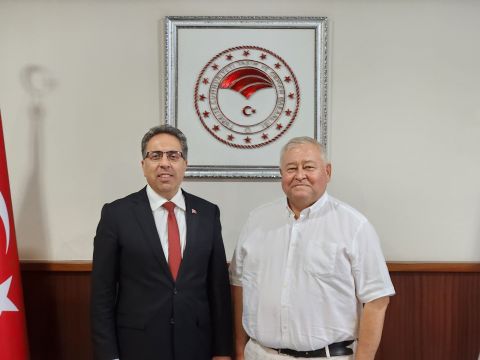 Tarım Orman Bakan Yardımcımız Prof Dr Ahmet GÜMEN Beyi ziyaret ettik.